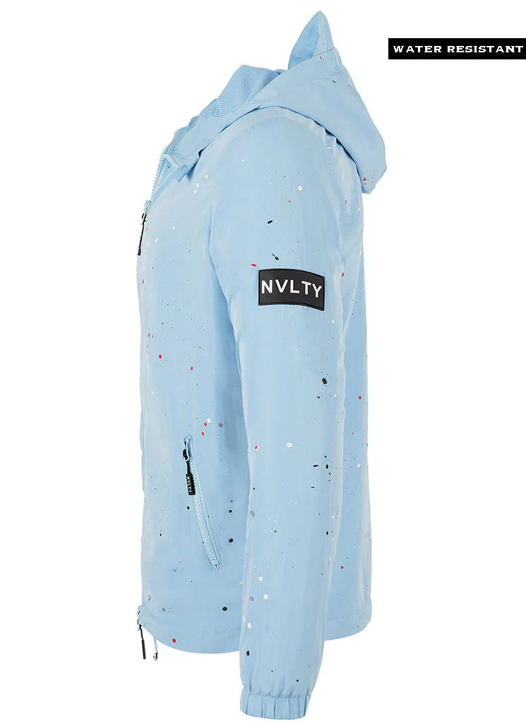 Paint Windbreaker - Baby Blue - Image 5