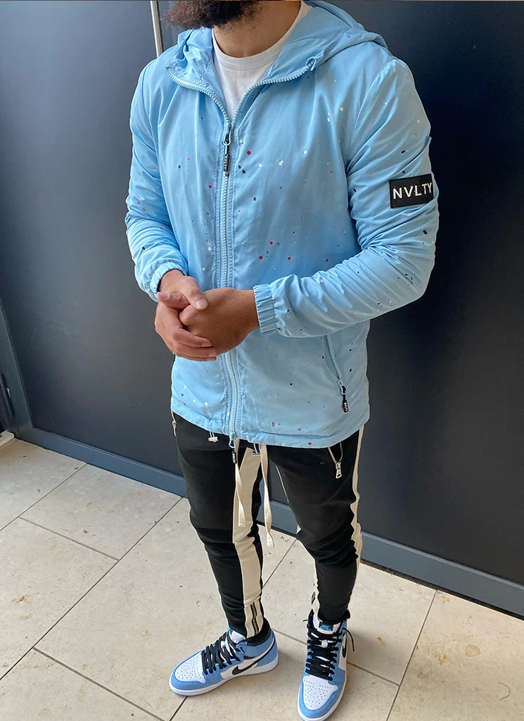 Paint Windbreaker - Baby Blue - Image 6