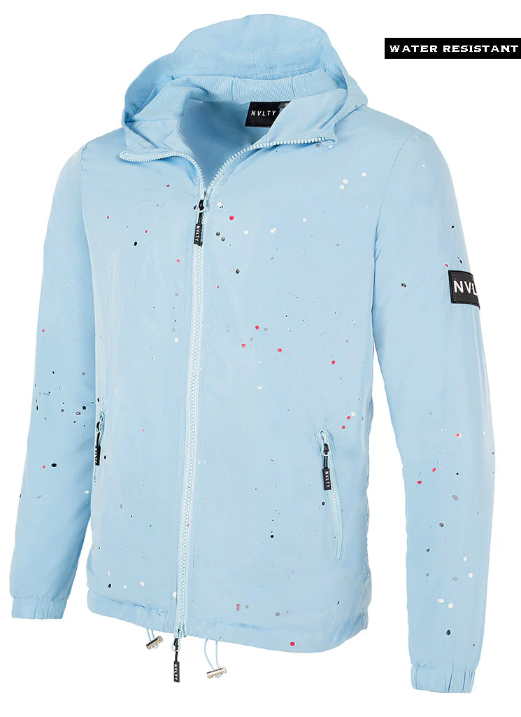 Paint Windbreaker - Baby Blue - Image 7