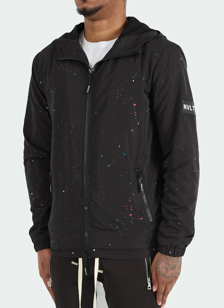 Paint Windbreaker - Black - Image 3