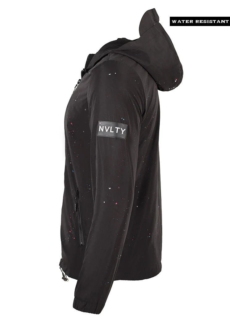 Paint Windbreaker - Black - Image 5