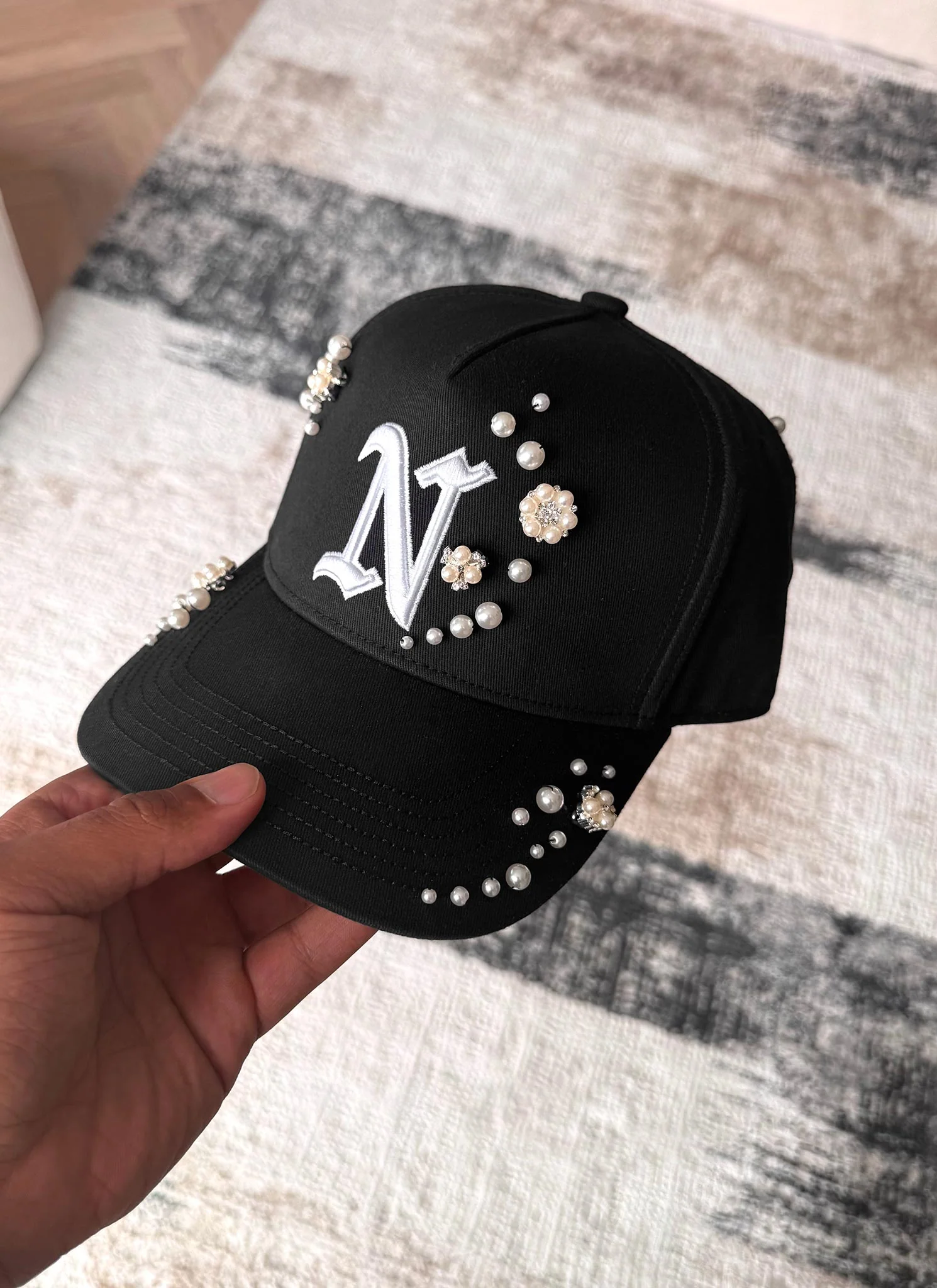 Pearl Cap - Black - Image 8