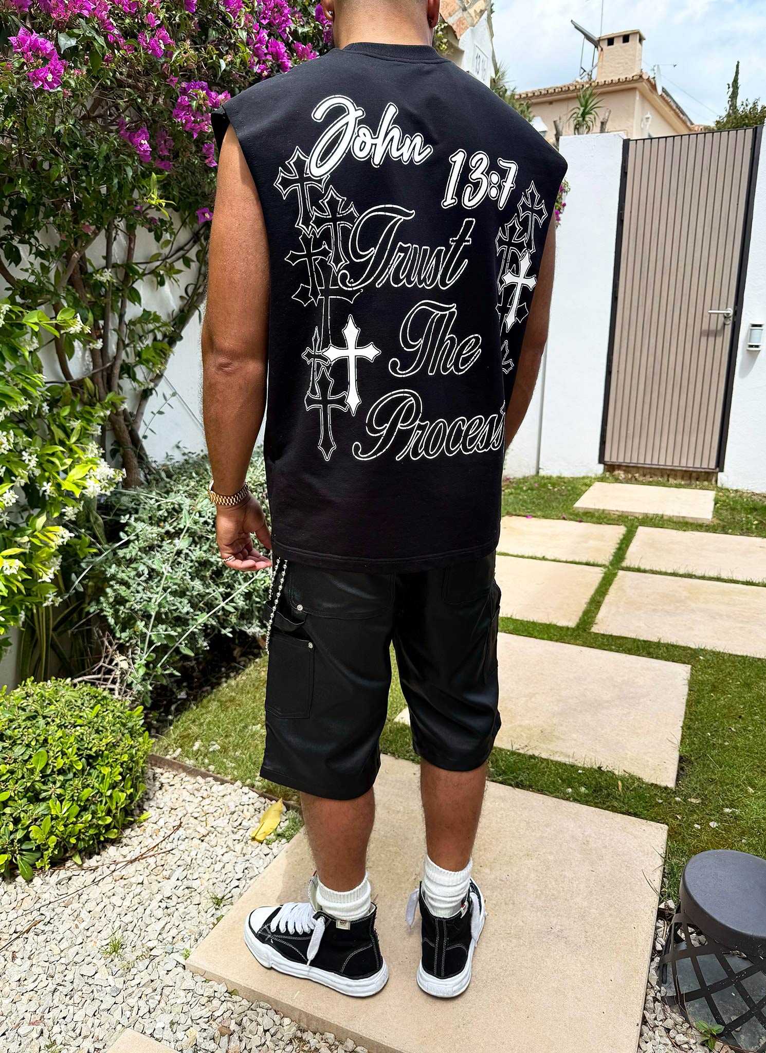 Road To Glory Sleeveless T-Shirt - Black - Image 10