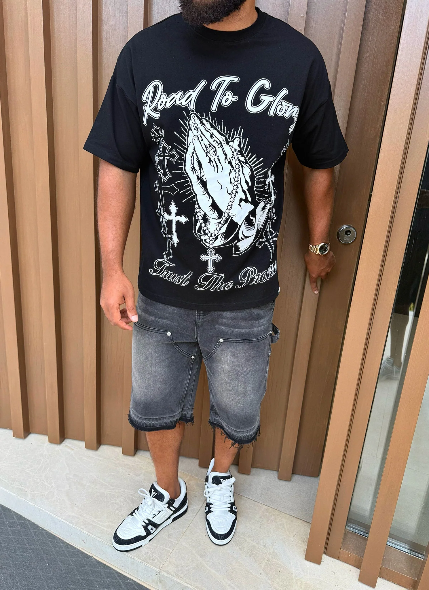 Road To Glory T-Shirt - Black - Image 10