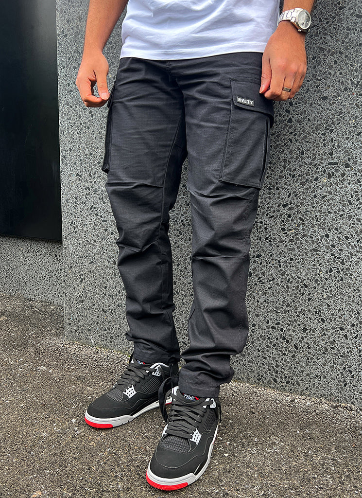 Vintage Cargos - Black - Image 10