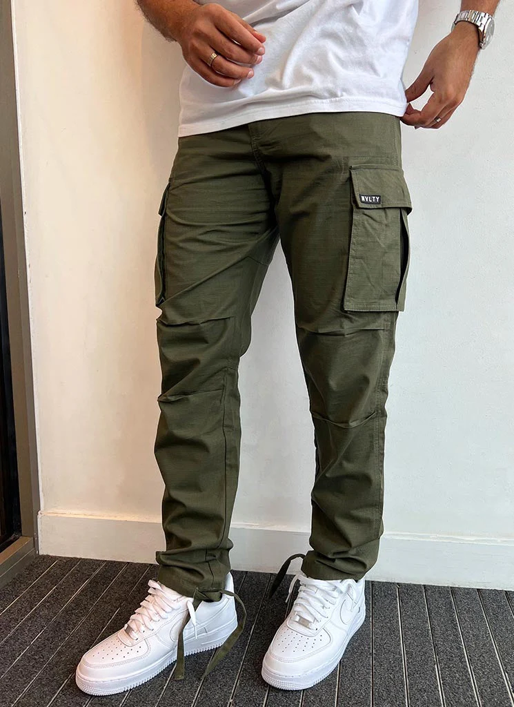 Vintage Cargos - Khaki - Image 6
