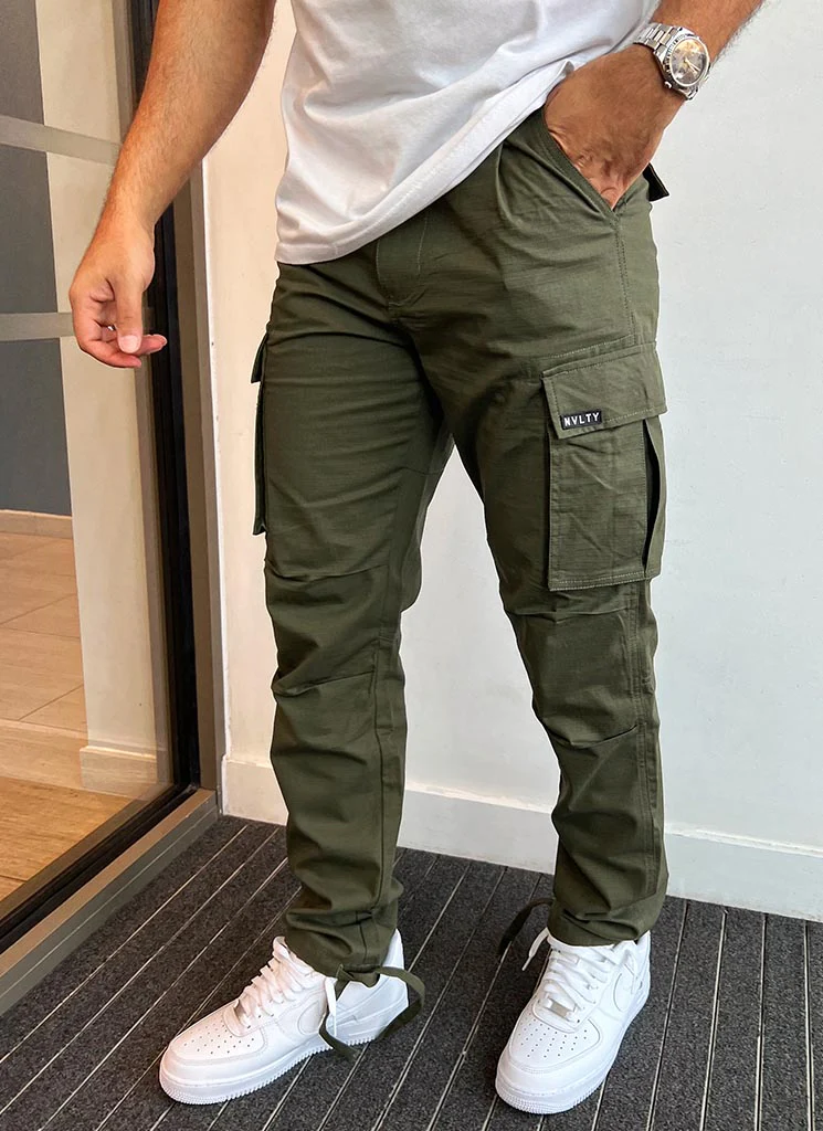 Vintage Cargos - Khaki - Image 8
