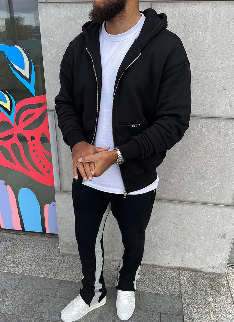 Vintage Flare Joggers - Black - Image 14