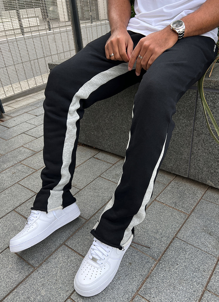 Vintage Flare Joggers - Black - Image 7