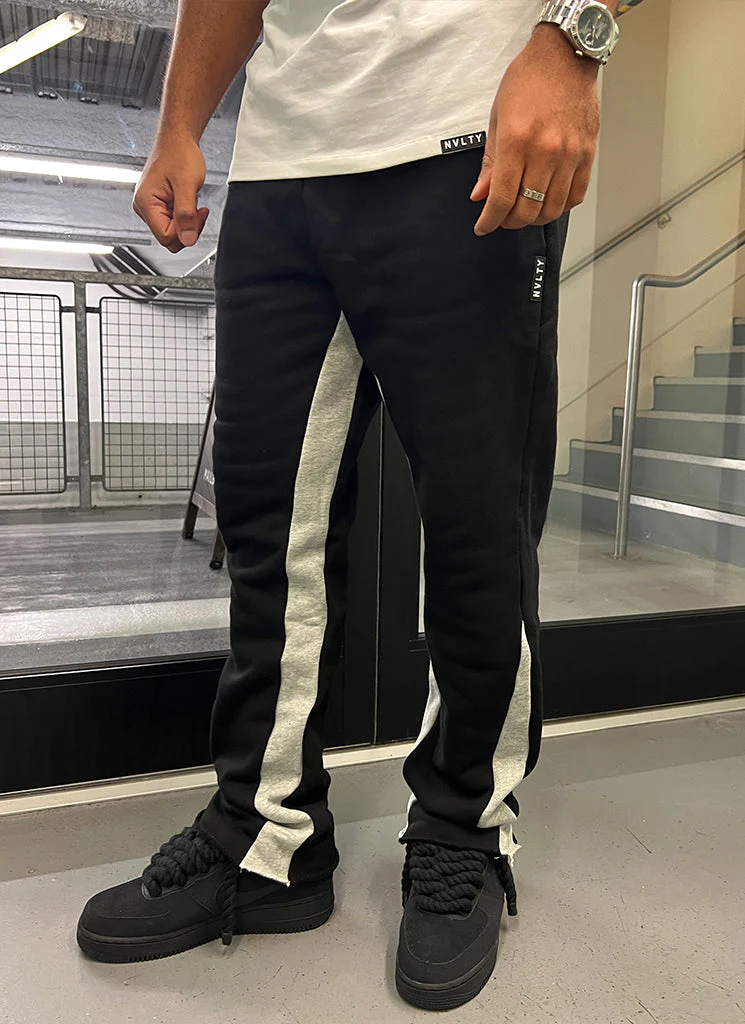 Vintage Flare Joggers - Black - Image 8