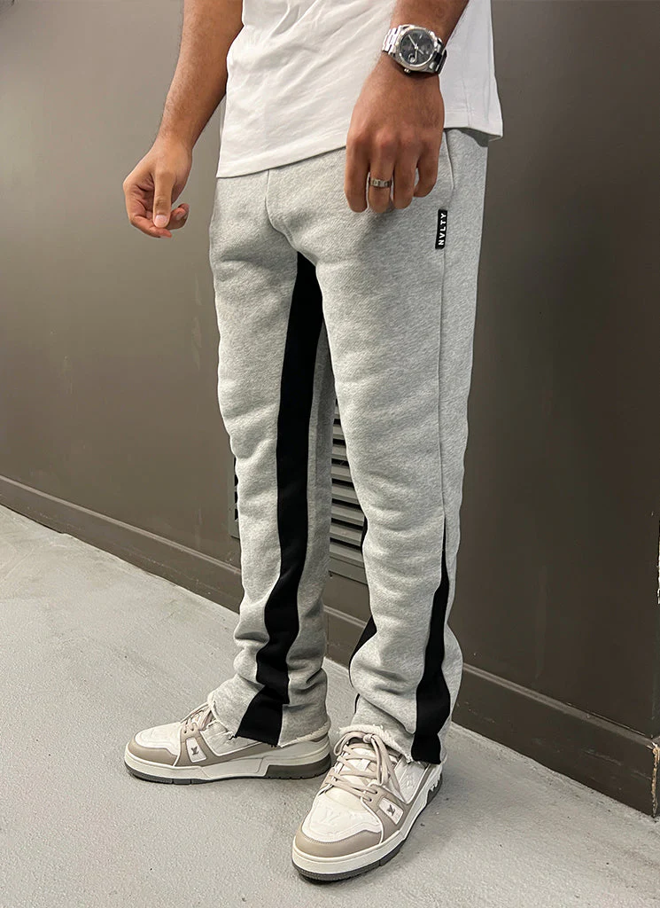 Vintage Flare Joggers - Grey - Image 11