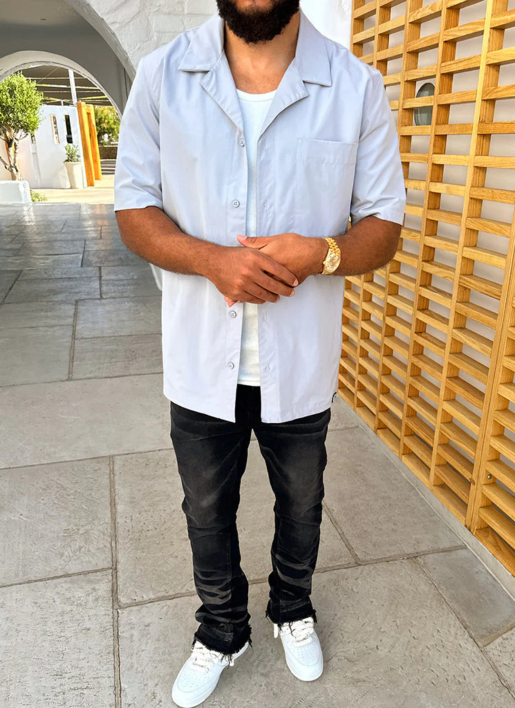 Vintage Flare Wave Jeans - Black - Image 9