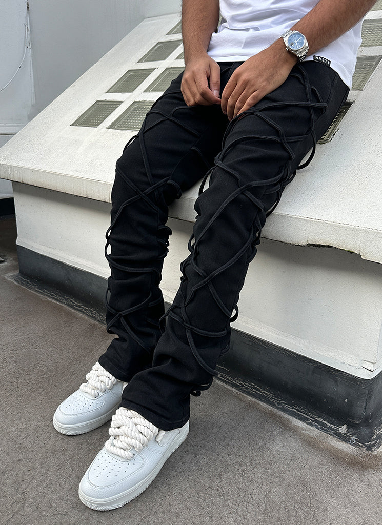 Vintage Rope Jeans - Black - Image 3