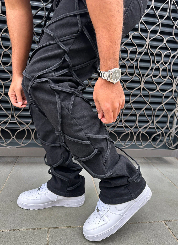 Vintage Rope Jeans - Black - Image 5