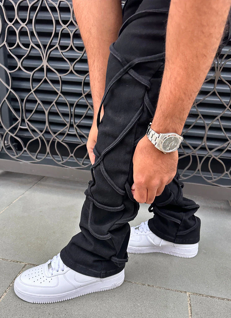 Vintage Rope Jeans - Black - Image 7