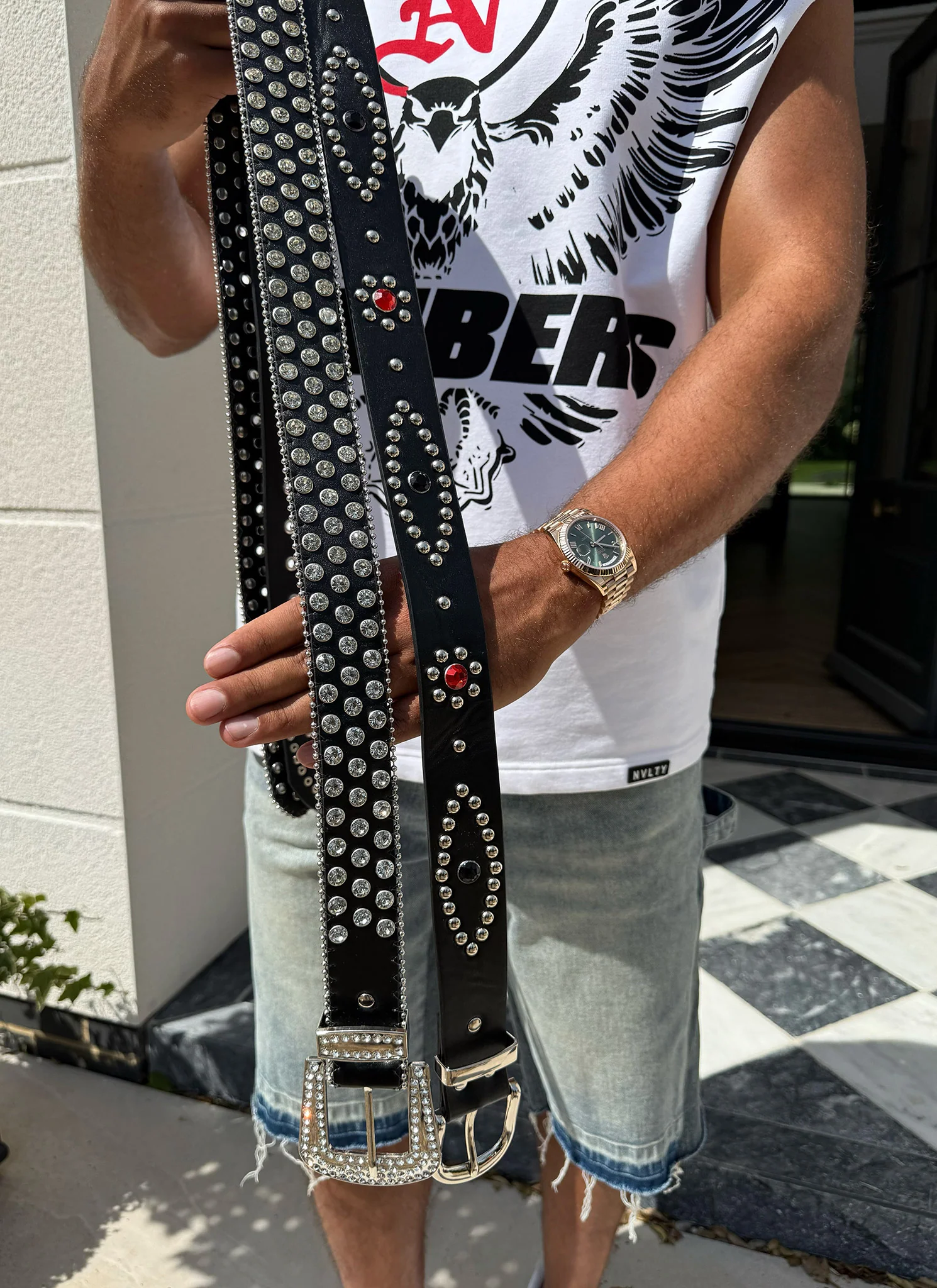 Vintage VVS Belt - Black - Image 3